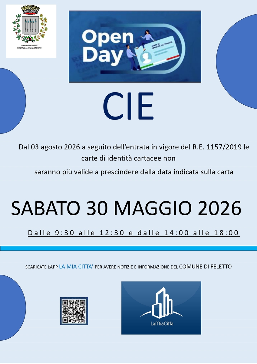 Manifesto Open Day CIE